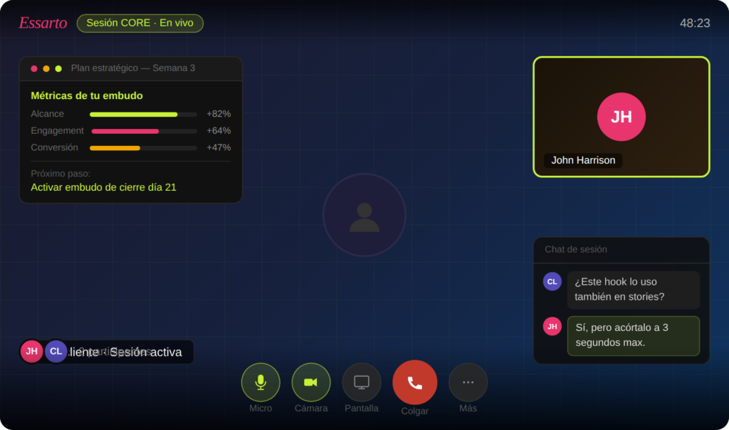 essarto core videocall